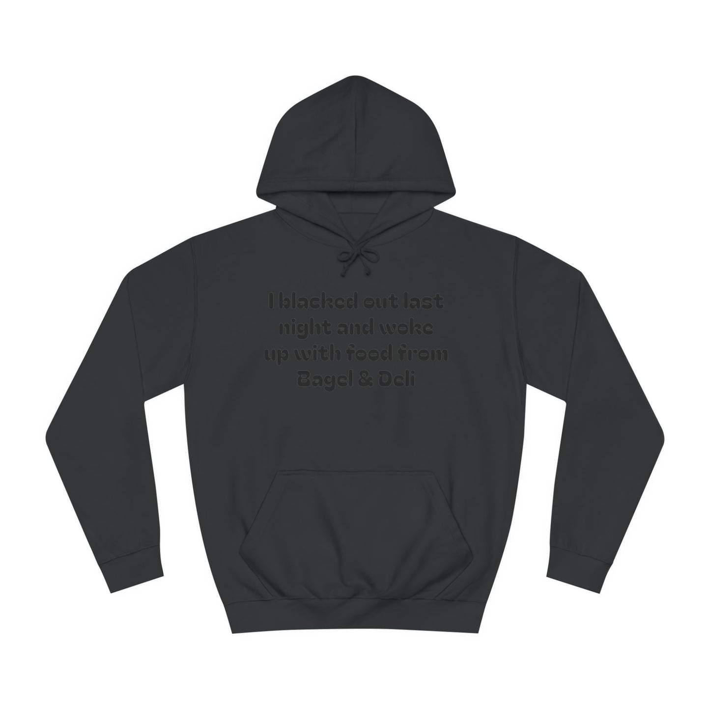 Bagel & Deli Blackout Hoodie