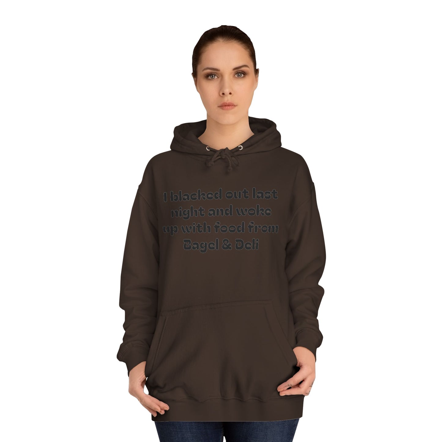 Bagel & Deli Blackout Hoodie