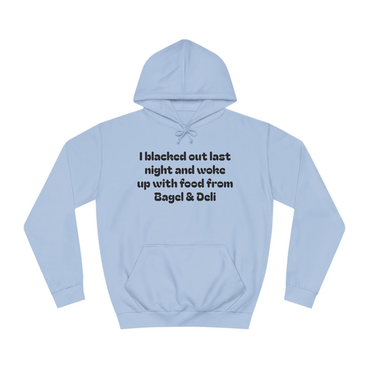 Bagel & Deli Blackout Hoodie