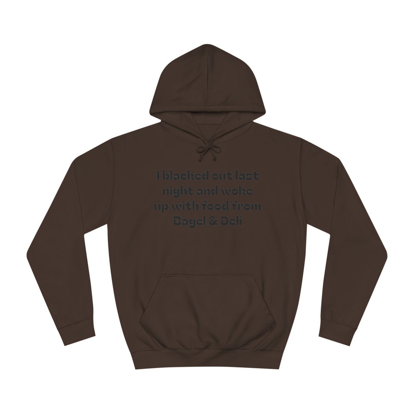 Bagel & Deli Blackout Hoodie