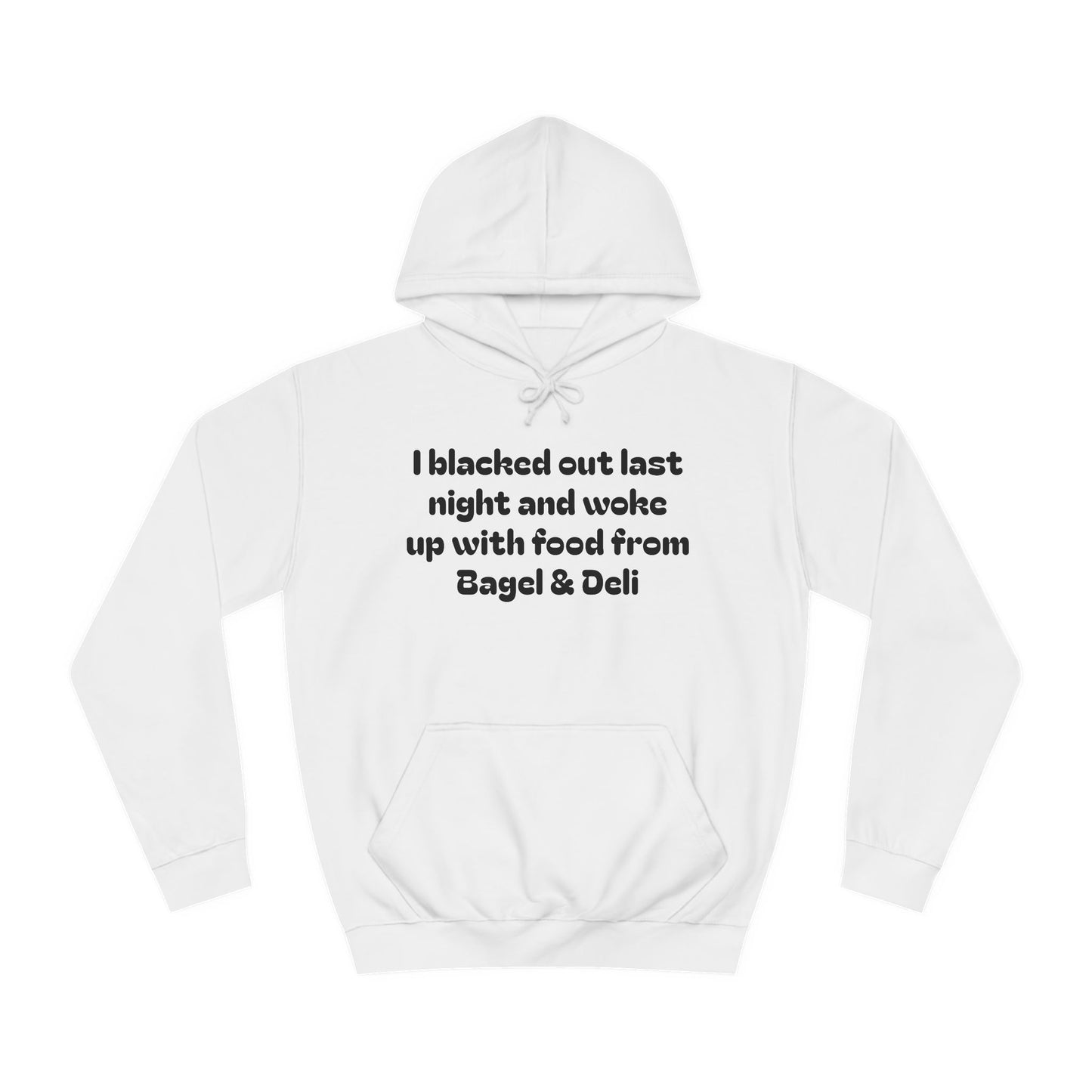 Bagel & Deli Blackout Hoodie